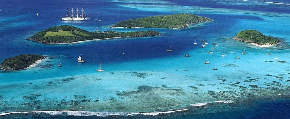 Tobago Cays, Island Yacht Club Cruises, Caribbean Islands